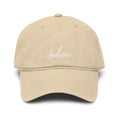 Garment Washed Baseball Cap