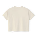 Women's Boxy Tee — Minimal Monogram 'BA' Graphic Tee